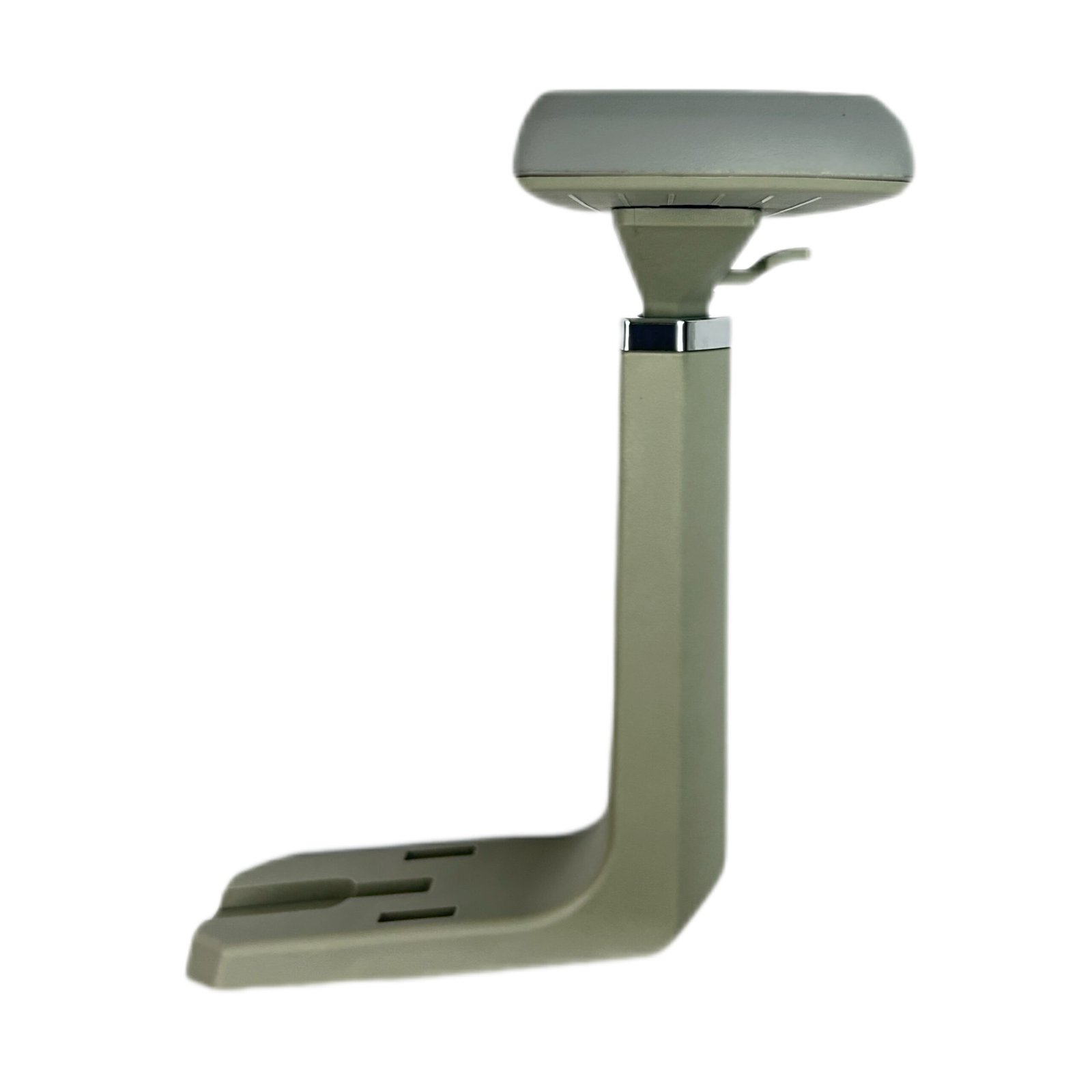 3D PU Pad Nylon Armrest for Office Chair Accessories L012-3D-Grey - 图片 3